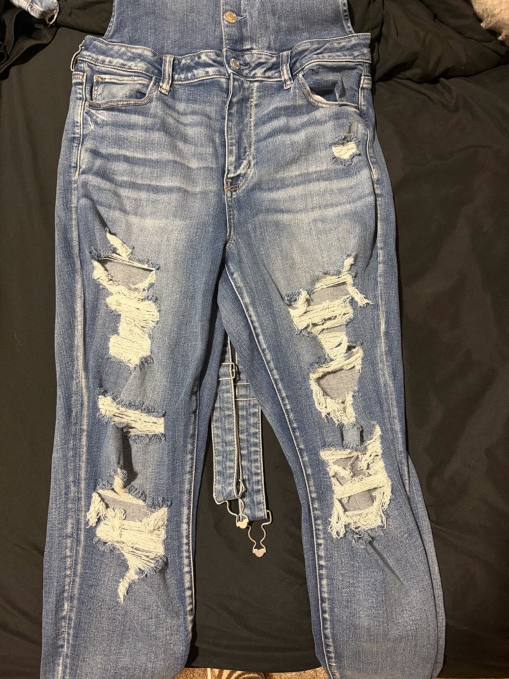 American Eagle Outfitters Light Blue Denim Shorts - Picture 2 of 6